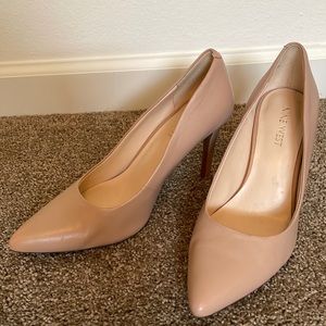 Nude Nine West Heels